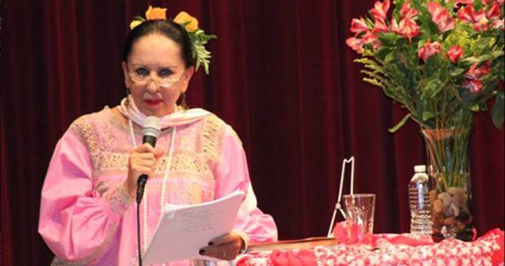 Lilia Aragón, primera actriz e  incansable promotora de la lectura en el programa ¡Leo… Luego existo!