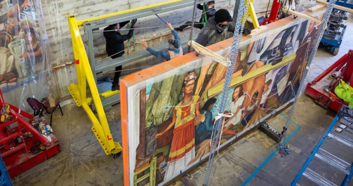 Diego Rivera Colosal mudanza de Unidad panamericana*