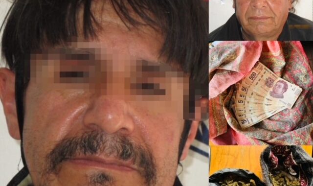 En operativo de revisión, caen dos con arma y droga