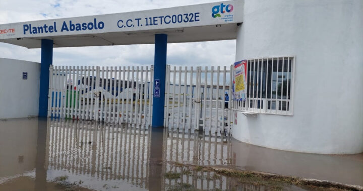 Son 5 escuelas afectadas por inundaciones en Abasolo