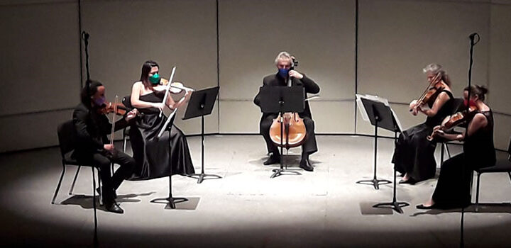 Las cuerdas de Kvintet presentes en “Solistas de la OSUG”