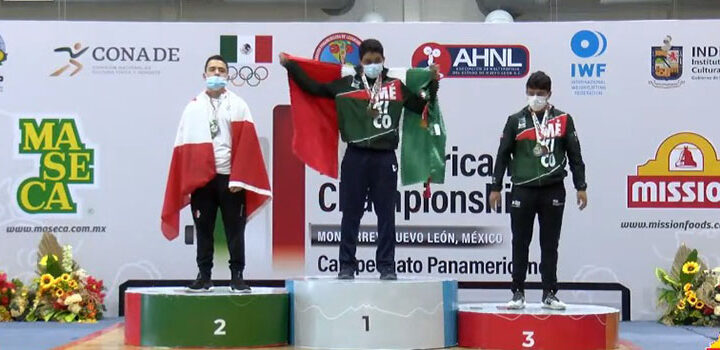 Estudiante UG de la ENMS de León impone récord panamericano en levantamiento de pesas