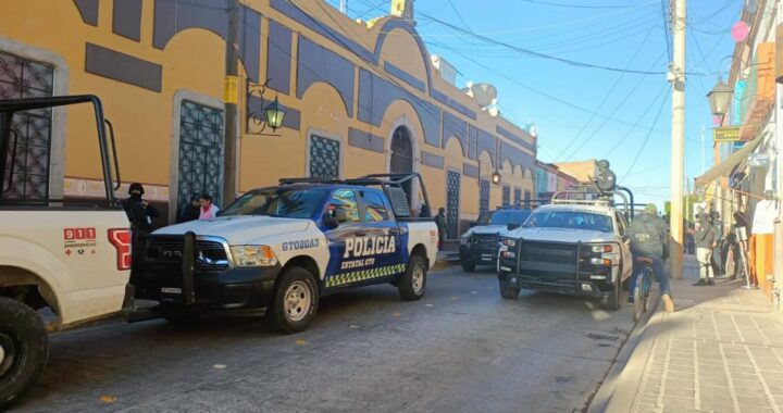 Gobierno estatal toma el mando de seguridad en Juventino Rosas