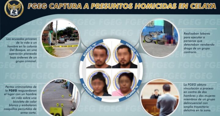 Capturan a una célula criminal; ejecutaban a vendedores de droga de grupos delictivos contrarios