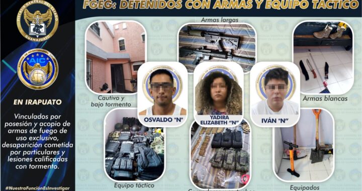 En intervención táctica, liberan a hombre privado de su libertad en Irapuato