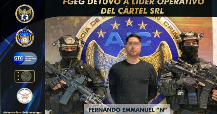 Capturan al líder operativo del cártel SRL