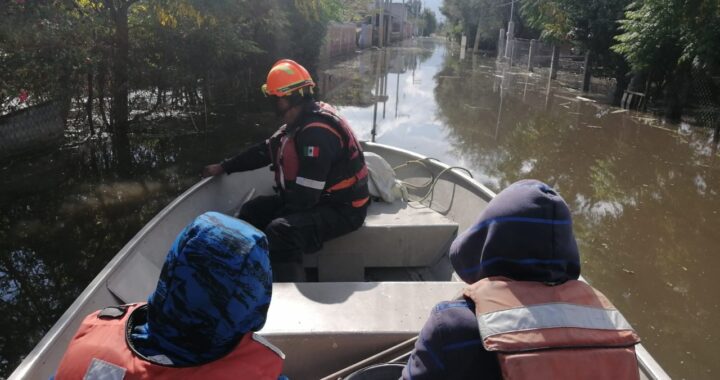 Atienden contingencias por lluvias en 5 municipios