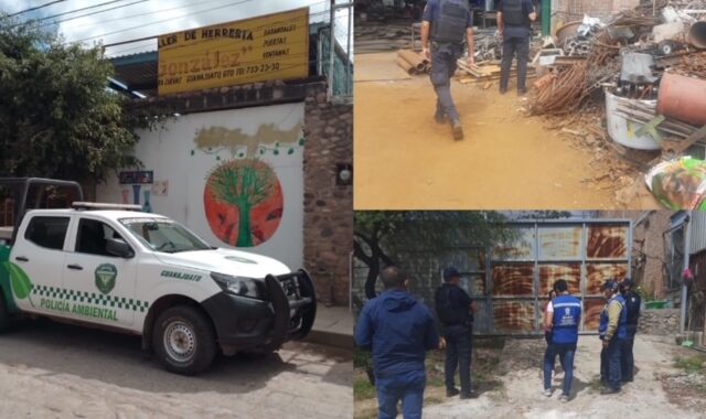 Implementan operativo de seguridad en depósitos de chatarra y recicladoras