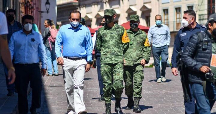 El Ejército Mexicano llega a la capital