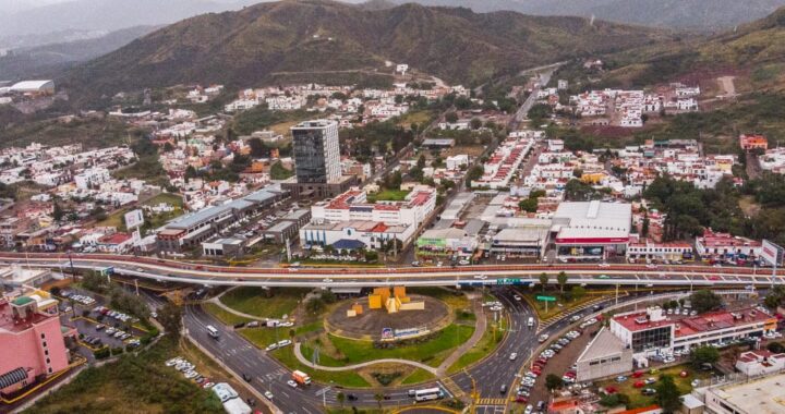 Inauguran 2da parte del distribuidor vial de la glorieta Santa Fe