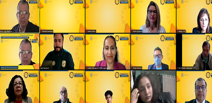 Realiza CNMS UG concurso de ensayo sobre los derechos humanos de las y los adolescentes