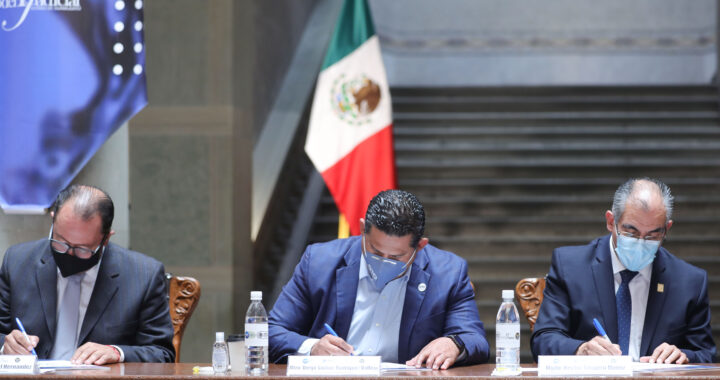 Firman convenio para reforzar el Sistema de Justicia Penal