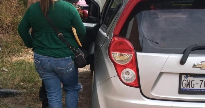 Golpea a tránsito que cuidaba módulo de vacunación