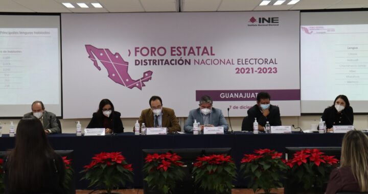 Inician foros estatales sobre la Distritación Electoral 2021-2023 del segundo bloque en Guanajuato