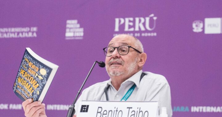 La literatura me salvó la vida y me la sigue salvando: Benito Taibo*