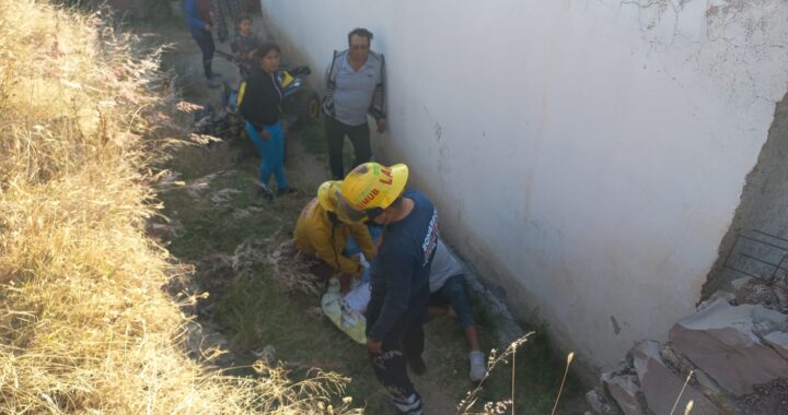 Se salen del camino menores en cuatrimoto y se lesionan