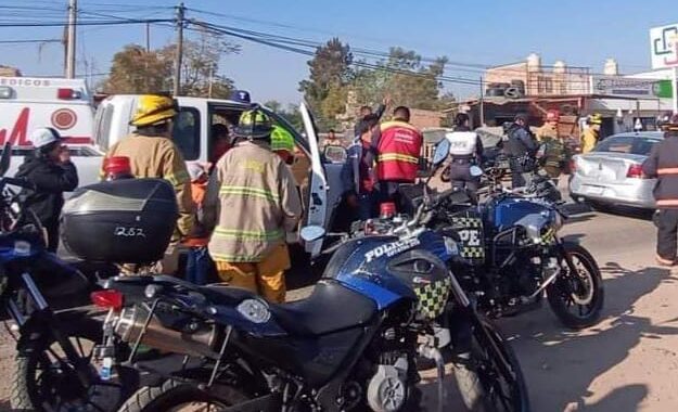 Ocho heridos en choque por alcance