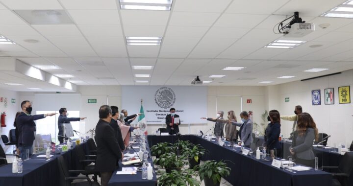 INE Guanajuato se prepara para el proceso de revocación de mandato