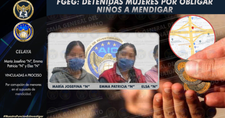 Mamás obligaban a sus hijos a mendigar, y fueron detenidas y son investigadas