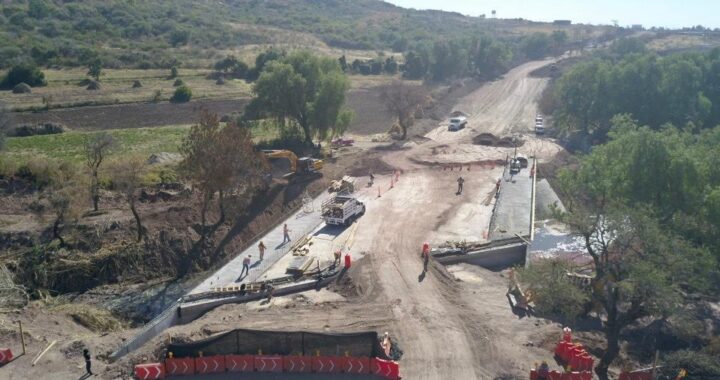Supervisan obra del libramiento vial Cervera-Las Teresas