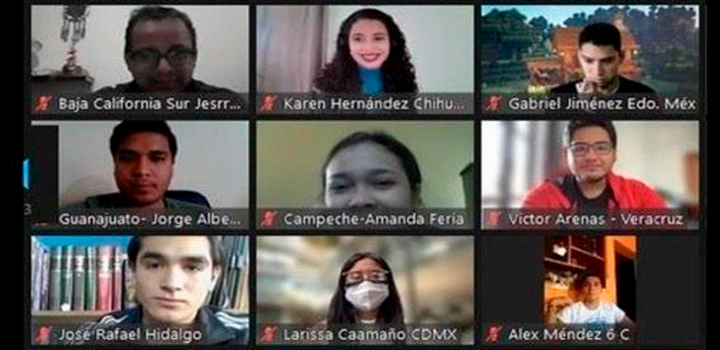 Estudiantes de la DDPG UG representan al estado en el Programa Semilla CEEAD
