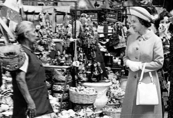 La reina Isabel en Guanajuato (1975)