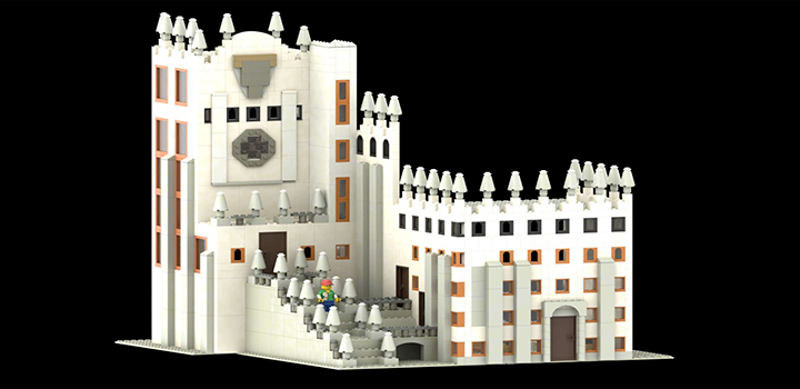 Alumno UG difunde símbolo de su Casa de Estudios a través de un set Lego