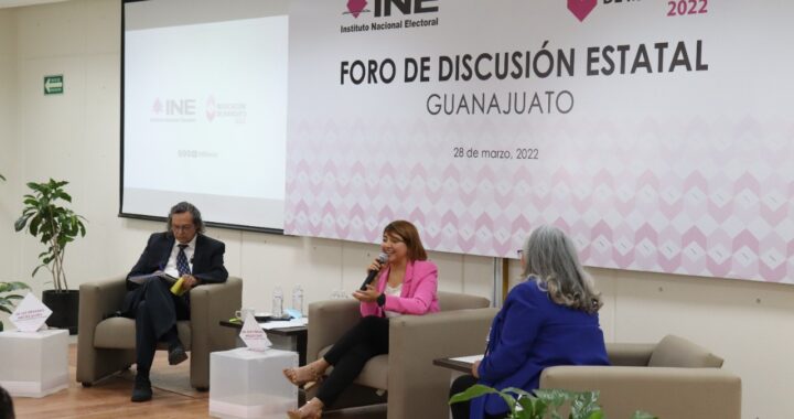 Inicia INE Guanajuato con foros para discutir sobre la revocación de mandato