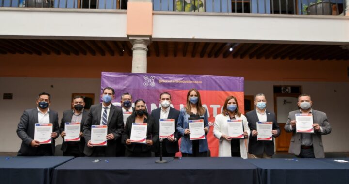Firman Convenio «Células Municipales de Búsqueda»