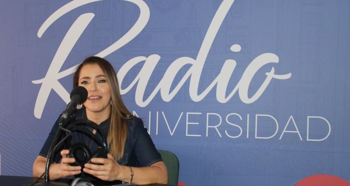Dalia Tovar, enamorada de Radio UG