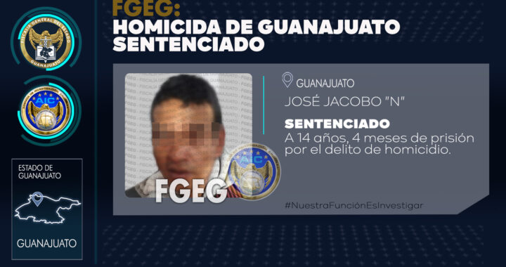 Sentencian a JOSÉ JACOBO “N” por delito de homicidio, cometido en la capital