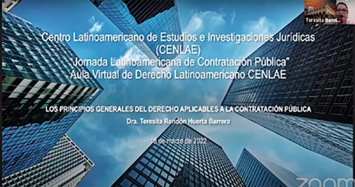 Rectora del Campus Guanajuato UG, participa en Jornada de Derecho Latinoamericano