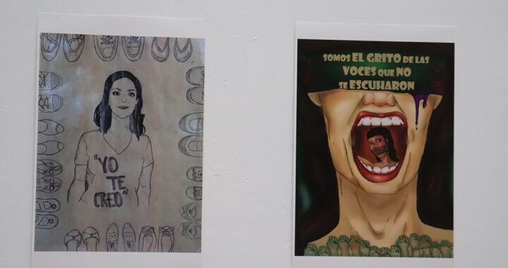 Universitarias UG participan de la muestra artística “Voces, mujeres y fuerza…”