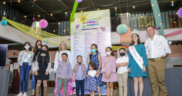 Presentan programa del festival del niño