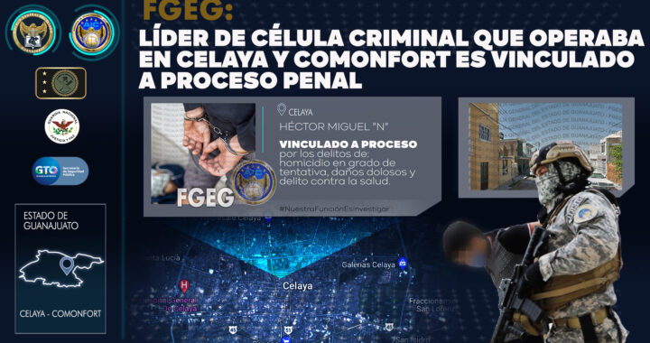 Ex policía es vinculado a proceso por ser líder de una célula criminal