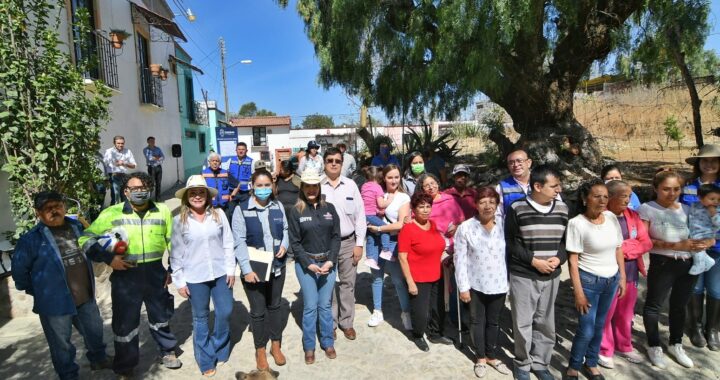 Rehabilitan calles en pueblos mineros de Guanajuato