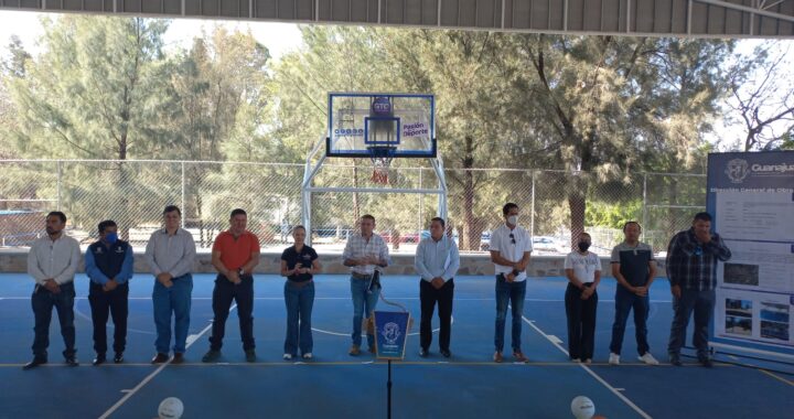 Inauguran cancha deportiva con un costo de 3.1MDP