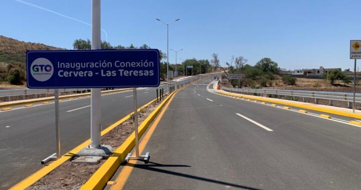 Inauguran autoridades la vialidad Cervera-Las Teresas