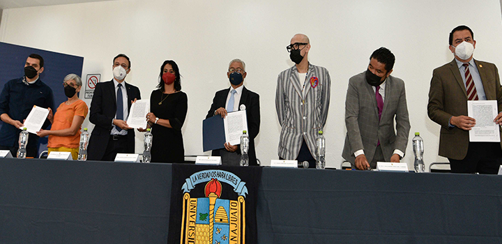 Firma UG convenio para red universitaria de las artes con el Instituto Cultural de León y universidades hermanas