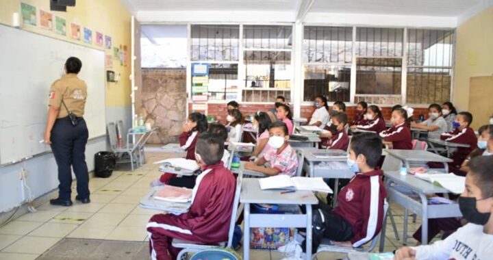 Retoma policía Vial programa de educación vial en las escuelas