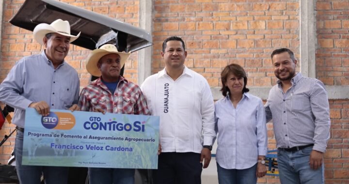 Entregan apoyos al campo guanajuatense a 107 unidades agrícolas