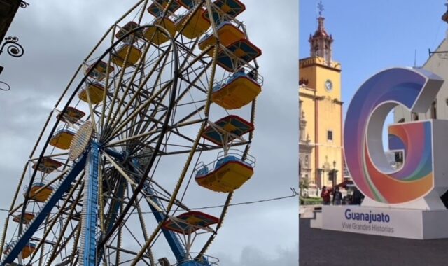 Además de la rueda de la fortuna el INAH va también sobre la G de turismo del estado