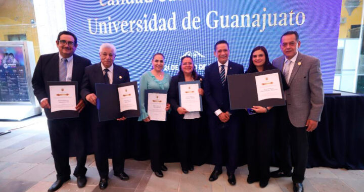 Acreditan calidad del 95% de los programas educativos de la UG