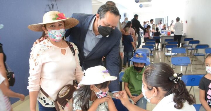 Llegan 66 mil vacunas Pfizer, este lunes continúa inmunización al grupo de 5 a 11 años