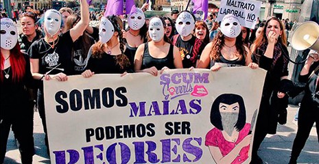 Feministas agresoras
