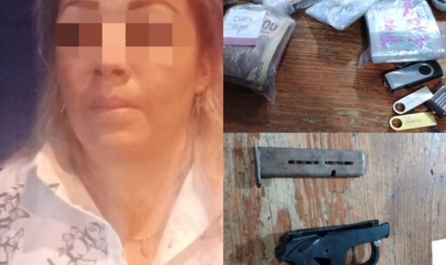Detienen en la capital a mujer con drogas y a joven armado