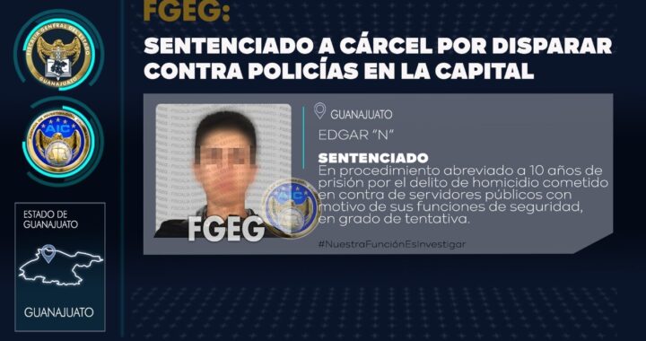 Sentencian a joven que atentó contra la vida de elementos de la Policía capitalina