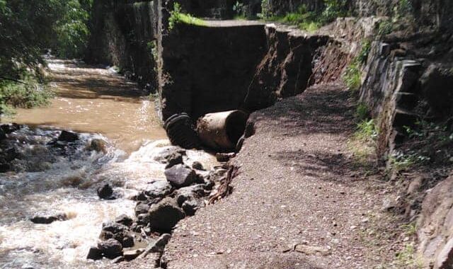 Detectan más zonas de riesgo en el Camino Antiguo a Marfil