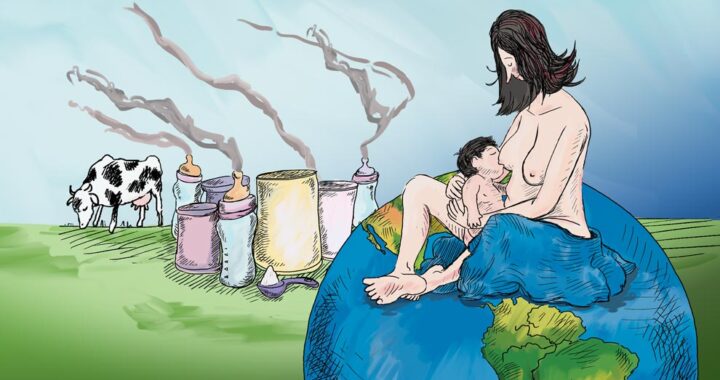 Leche materna, un elemento para la sostenibilidad del planeta*