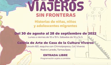 Cultura Comunitaria presenta exposición sobre historias y experiencias de niñas, niños y jóvenes migrantes